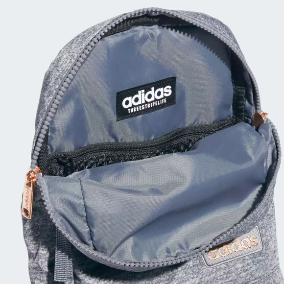Adidas Essentials Convertible Crossbody Backpack Jersey Grey - Picture 4 of 14